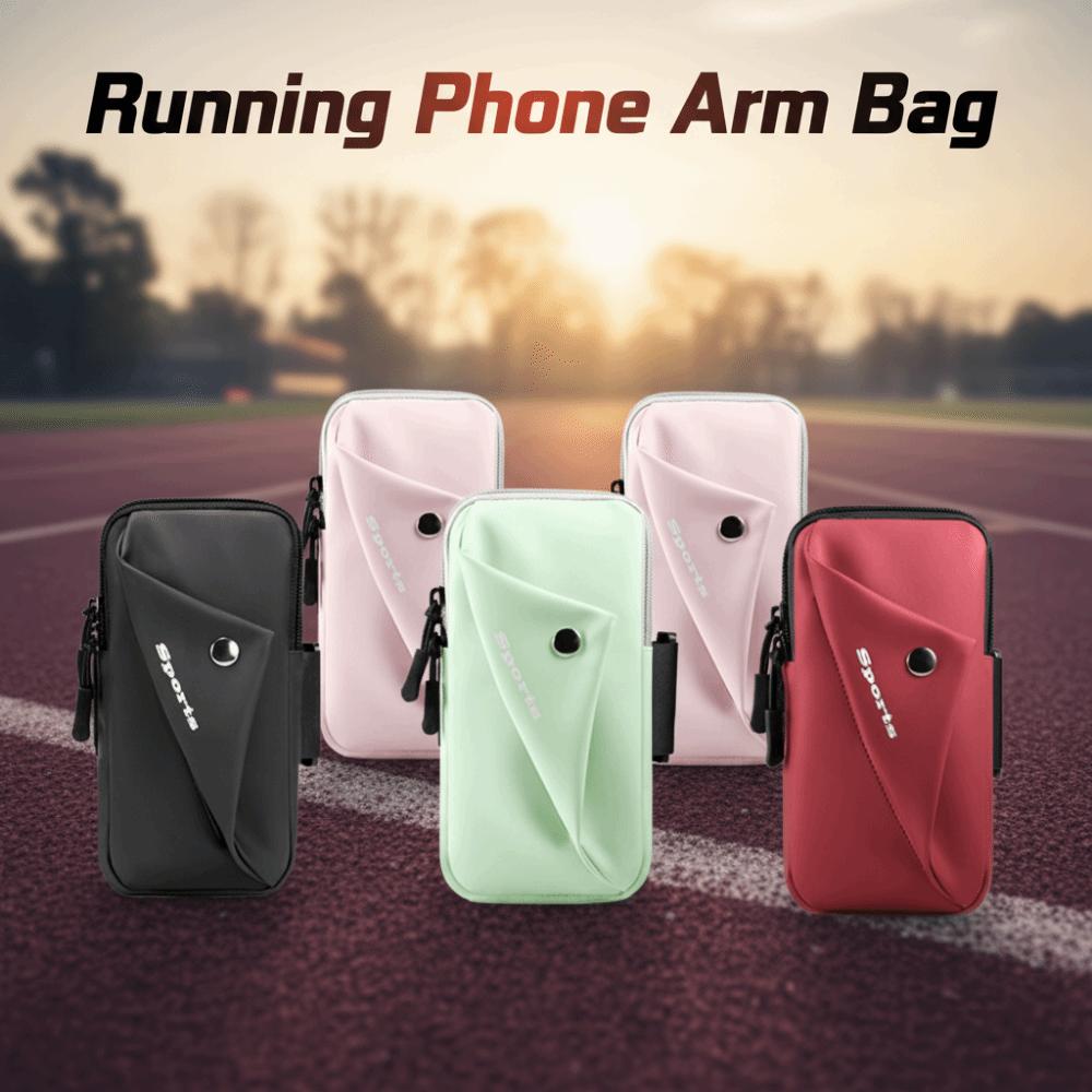 Waterproof Running Phone Holder Large Capacity Armband Sports Phone Bag  Gym Yoga Cycling