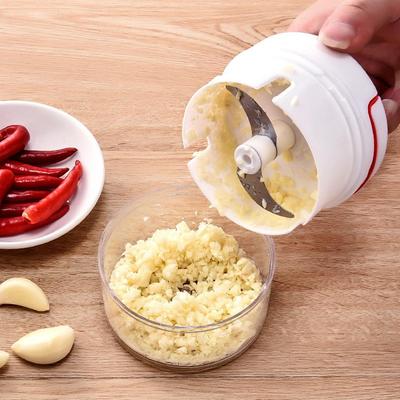 1pcs Manual Mini Liquidificador Picador de Alimentos Vegetais Alho Picador Triturador Liquidificador de Alimentos Processador Triturador Ferramenta