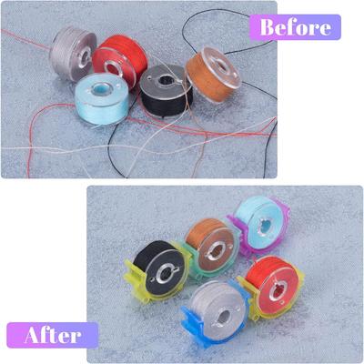 10-50PCS Sewing Bobbin Clips Bobbin Holder Clamps Thread Clips Holder Tool Sewing Machine Tools for Thread Spool Organizing
