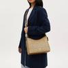 Coach Laurel 31 Commuter Large Capacity Detachable Shoulder Strap Tote Bag Women Tote Bag Light-Khaki CR149-IMNLJ