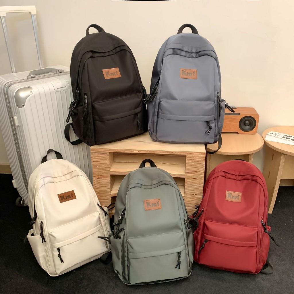 Style Backpack Minimalist Outdoor Large Capacity Leisure Travel Bag Schoolbag