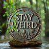 Retro Round Metal Wall Art Sign, 7.87 Inch Iron Plaque for Home Bar Cafe Garden Wedding Holiday Decor