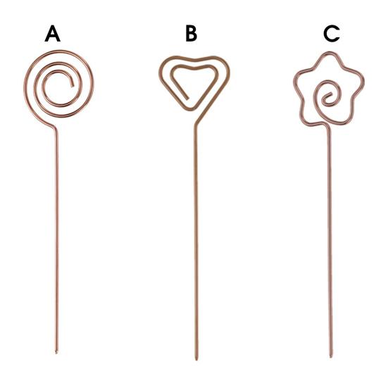 Drink Picks Heat Resistant Long-lasting Decorative Multi Shapes Reusable Fruit Stick