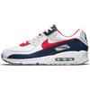 Air Max 90 USA Denim Men Sneakers White Chile-Red Midnight-Navy DJ5170-100