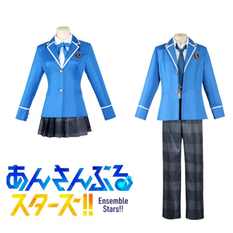 Ensemble Stars Hidaka Hokuto Anzu Cosplay Outfit Uniform Carnival Party Props