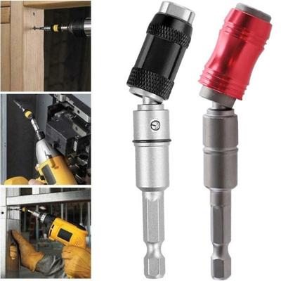Puntas de destornillador de anillo magnético hexagonal de 1/4 ", herramientas manuales, varilla de extensión de broca, soporte de cambio rápido, guía de accionamiento, punta de taladro