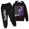 TZWY2026 Autumn Mbappé Printed Children's Hoodie Suit Sweatshirt Pants Two-piece Suit Boys and Girls Outdoor Sportswear Baby Clothes