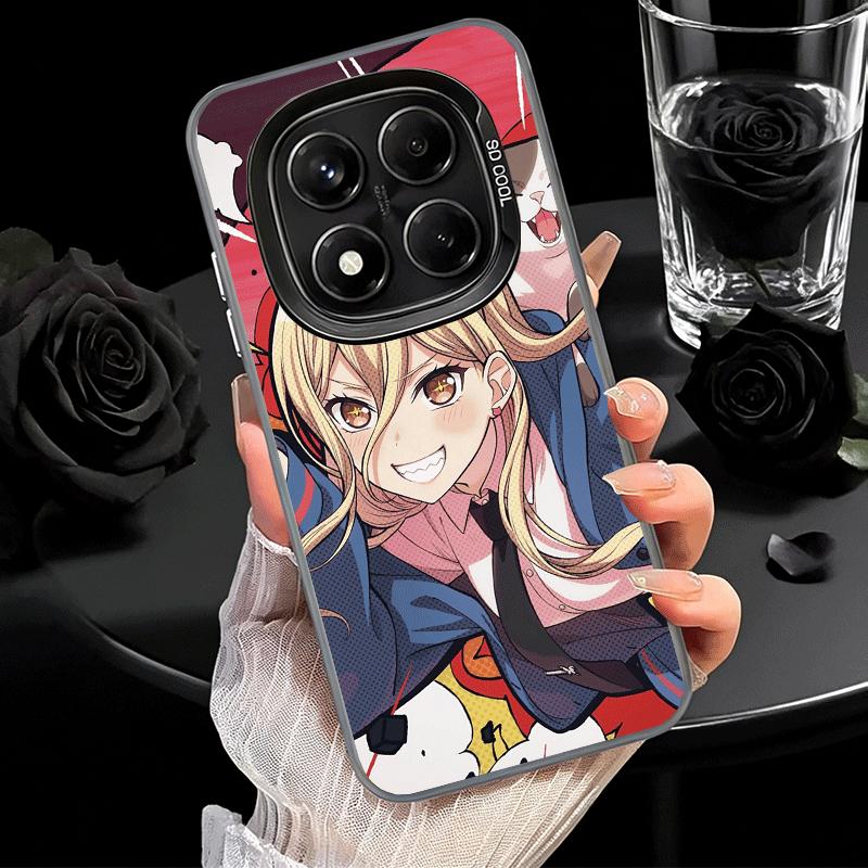 Anime Character Power CSM Soft Phone Case for Xiaomi Redmi Note 13 14 15 Pro Plus 12S 12 11S 11 11T 10S 10 Shockproof Cover Back