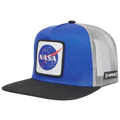 Space Mission NASA Snapback Cap, Mens Blue Cap