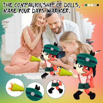Poupée en peluche mignonne, jouet cadeau, dessin animé, poupée de chiffon pour enfants