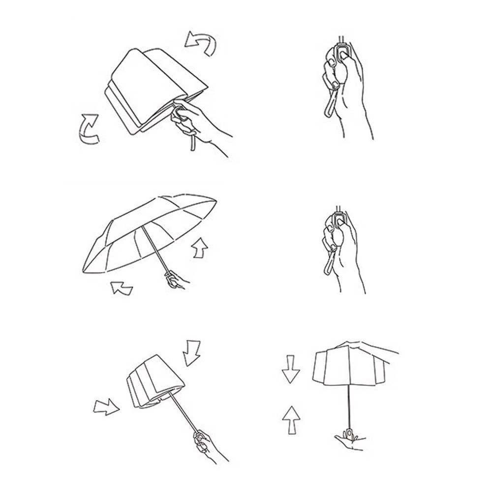 Anti-UV Capybara Sun Protection Umbrella Lightweight Cartoon Folding Sun Umbrella  Girls