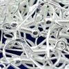 Fashion 100 Pcs Silver Tone Earrings Hooks DIY Earring Hook Jewelry Accessories