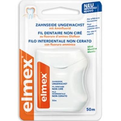 Elmex Mint Wax-Free Dental Floss 50m
