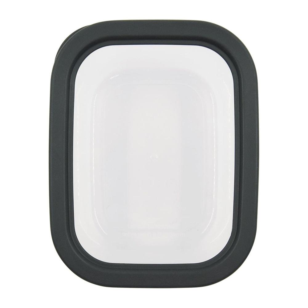 Durable Food Storage Containers 2Pack Stackable Nestable BPAFree Plastic Kitchen Storage Picnic Use Clear Lids Reusable