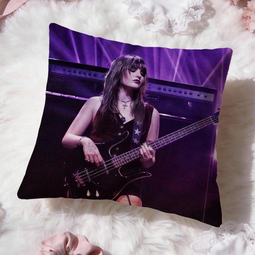 V-Victoria De AngelisS Cushion Cover Premium Comfort Reversible Pillow Cove -Two in One Design for Any Room & Car Interior