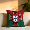 Portugal The Quinas Flag Square DoubleSided printed Pillow Case Bedroom Bedside Pillow Sofa Cushion Cover