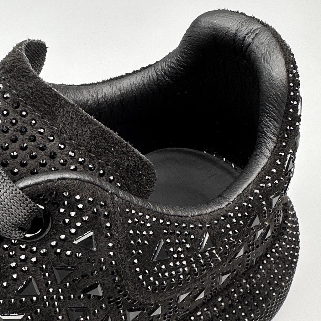 Fashion Men Thick Bottom Trend Rhinestones Light Luxury Full Diamond Fashion Korean Version Men Low-top Casual Sneakeas 8