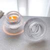 Double-sided Glass Candle Holder Clear Taper Pillar Tealight Candle Candleholder Candlestick Wedding