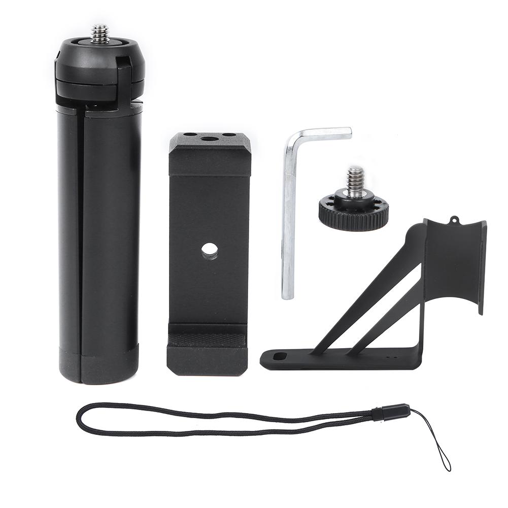 Aluminum Alloy Desktop Live Broadcast Mobile Phone Fixed Bracket Tripod Kit for ket Camera