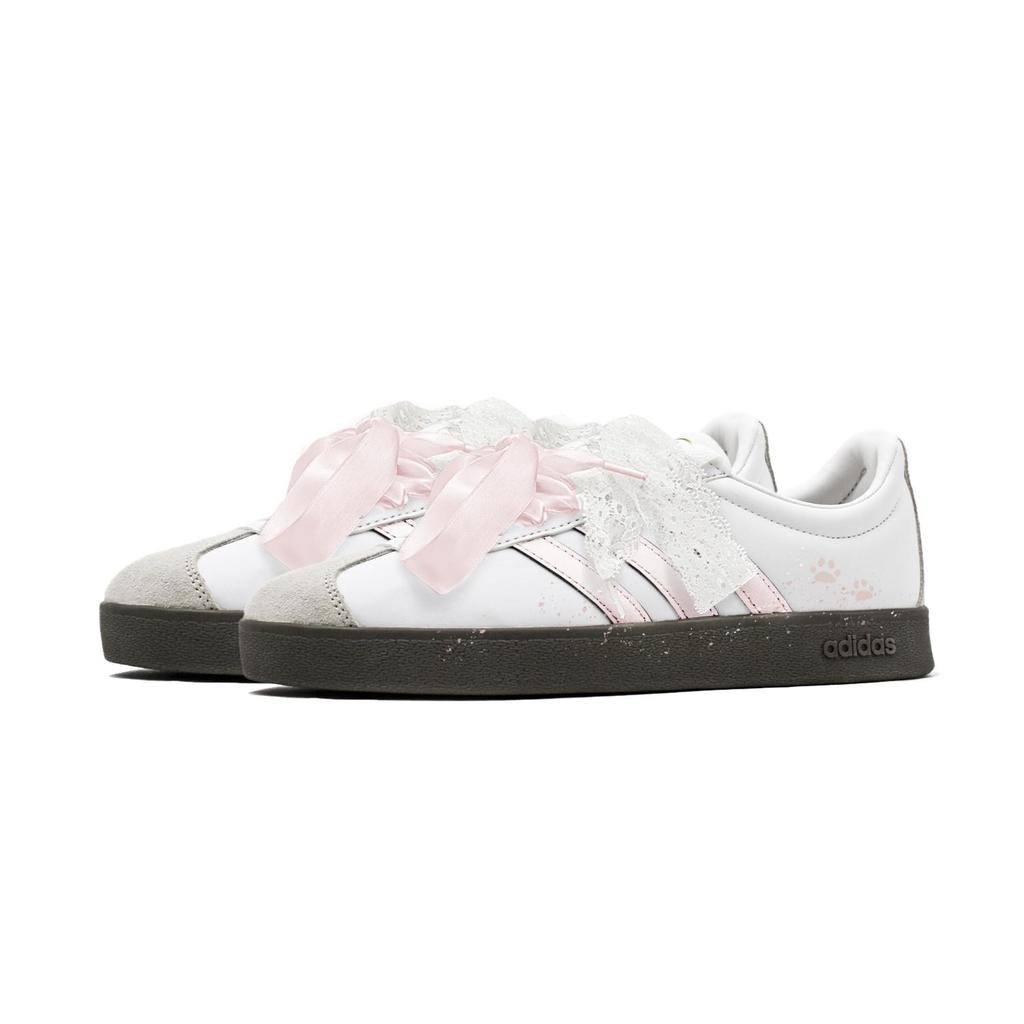 adidas Neo VL Court 2.0 Třešňový květ Déšť, Kočičí tlapka, Osvěžující, Roztomilý, Hravý Školní styl, Dívčí Baletní styl JQ2470(Team830- s-box)