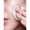 1/2 Pezzi Spugnetta per Trucco in Silicone, Puff Cushion Trasparente Jelly di Cristallo a Base d'Acqua per BB Cream, Spugnetta Trasparente per Fondotinta, Non Assorbente