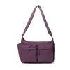 Oblique span bag women's new nylon commuter bag casual multi-pocket large-capacity small square bag