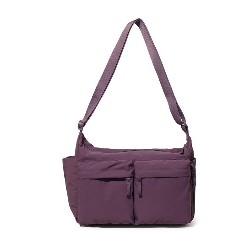 Oblique span bag women's new nylon commuter bag casual multi-pocket large-capacity small square bag