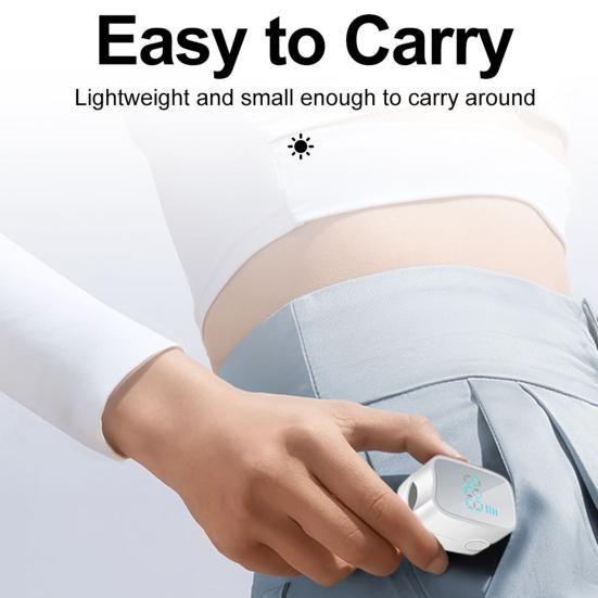 Portable Nail Therapy Lamp 910nm Infrared & 407nm Blue Light for Toenail Health Nail Fungus Treatment Device for Thick Damaged Nails