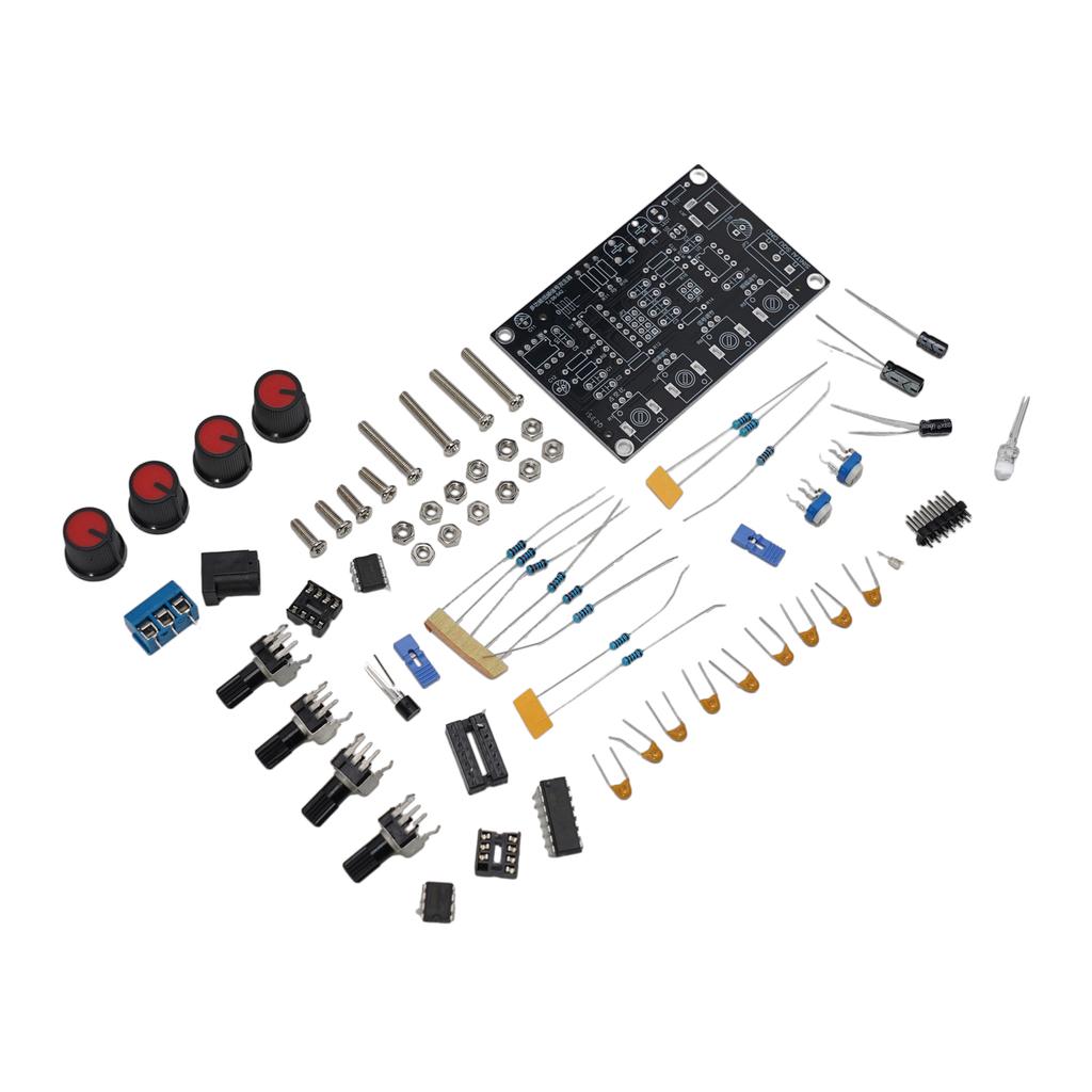 Low Frequency Signal Generator DIY Kit Upgraded XR2206 Sine/Triangle/Square Waveforms Adjustable Frequency & Amplitude