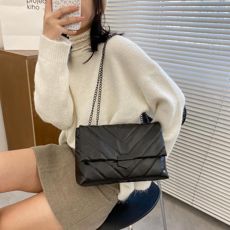 Designer Women Crossbody Bag Flap Bags For Women Quality Leather Chain Shoulder Messenger Bags Female Handbag And Purse