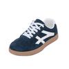 New Flat Casual Sports Shoes for Women with A Front Lace-up and Large Size