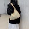 2024 New Spring Weave Bag Large Capacity Tote Bag Women's Casual Chic Shoulder Bag