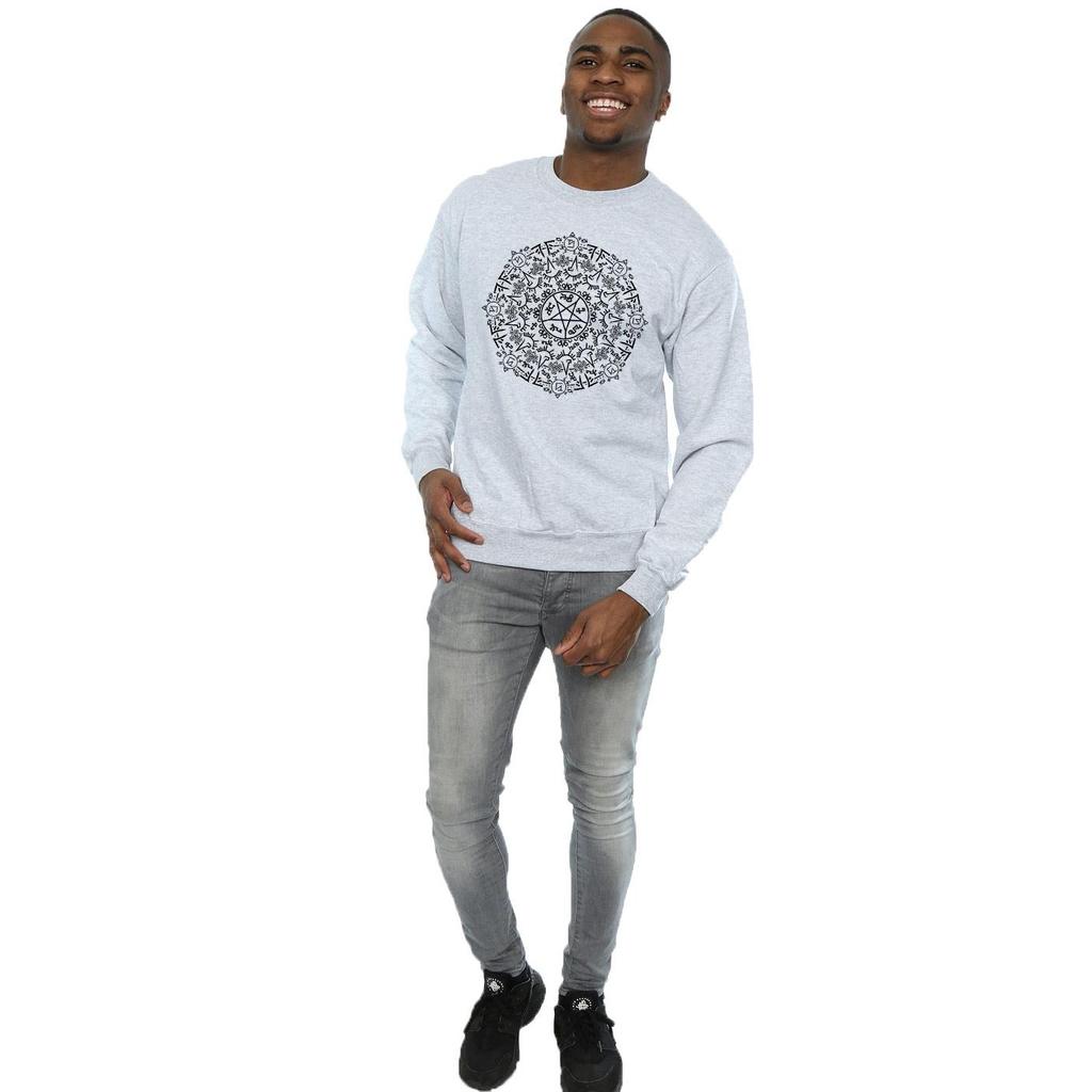 Supernatural Mens Symbol Circle Sweatshirt