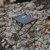 Lightweight Travel Stool Collapsible Outdoor Aluminium-Alloy Stool for Fishing
