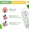 Naturalis Peppermint Oil – Pure Therapeutic Grade Peppermint Essential Oil for Hair, Skin Care, Steaming, Diffuser & Aromatherapy- 250Ml