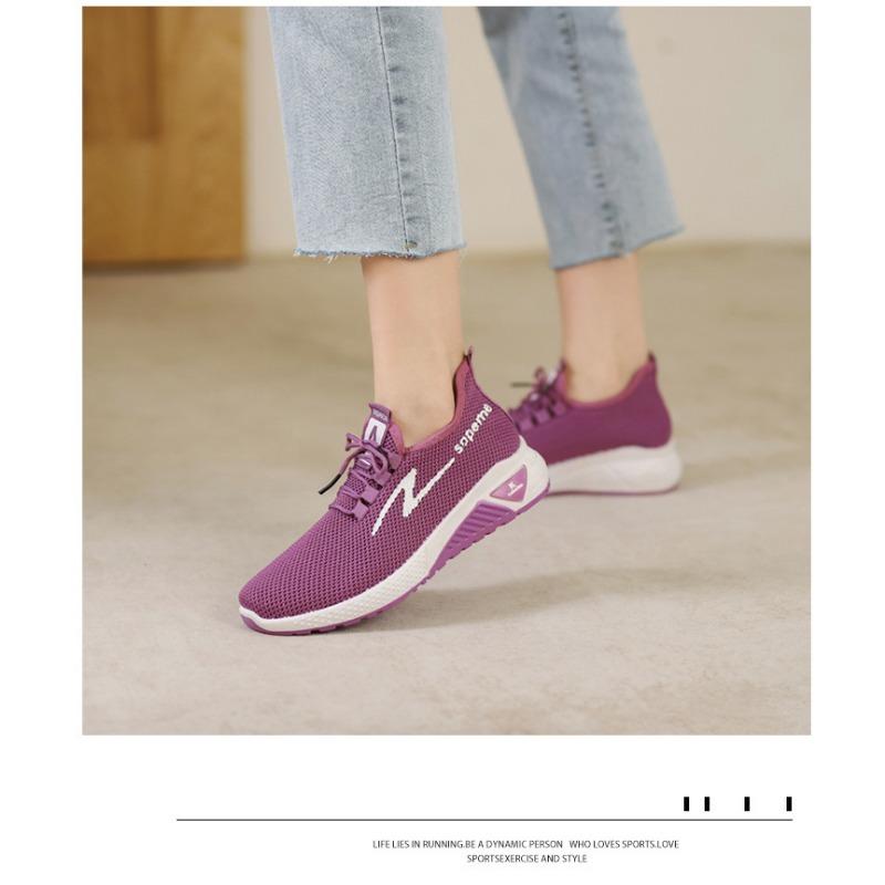 Women's Breathable Shoes, Women's Casual Shoes, Sports Single Shoes, Fly Woven Women's Shoes