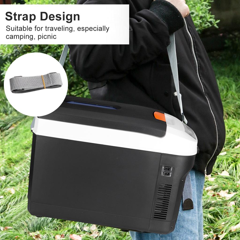 25L Fridge Car Fridge Camping Freezer Car Mini Refrigerator Compressor Cooler Home Travel Fishing Outdoors 12V/24V Auto Fridge AC 220V