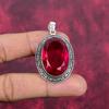 Rubellite Pendant, 925 Sterling Silver Pendant Gemstone Jewelry, Handmade Pendant Amazing Jewelry, Gift For Her
