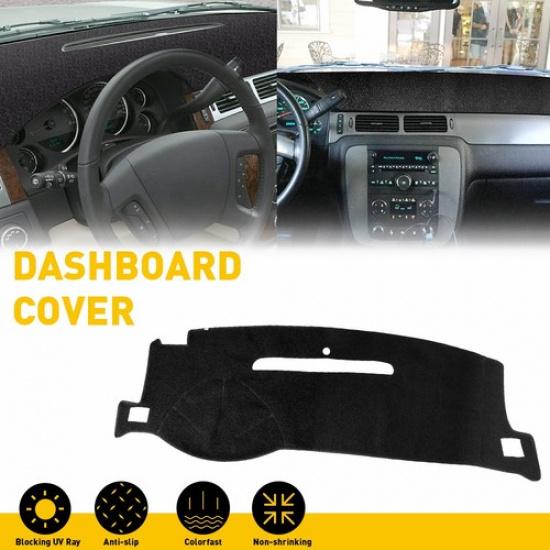 Instrumentpanelmatta Dash Cover För 2007-2013 Silverado/Tahoe/Suburban Chevy