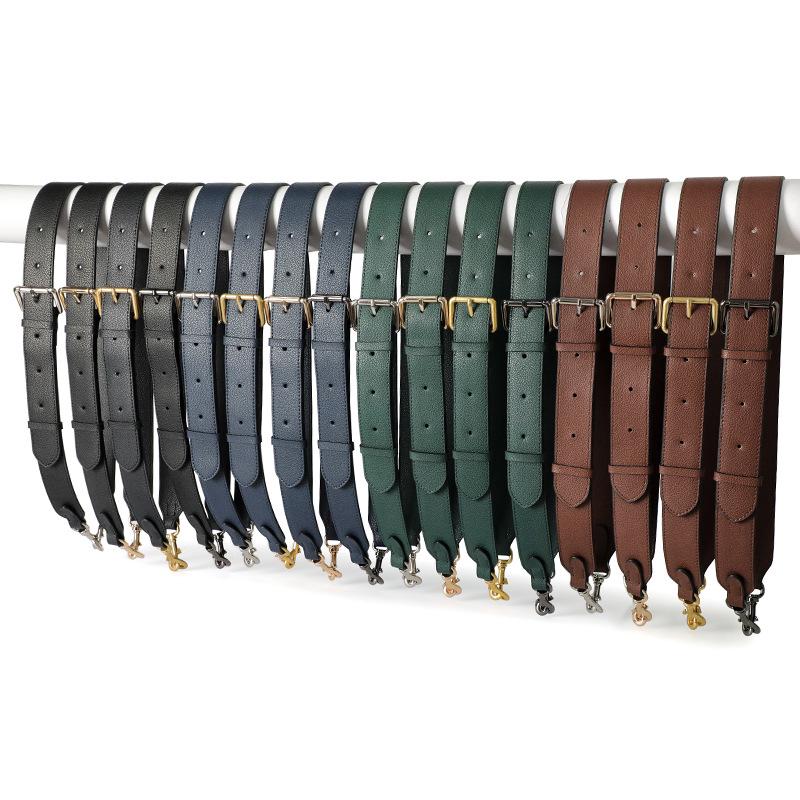 Lychee Grain Cowhide Bag Replacement Strap - Dionysus Versatile Wide Shoulder Strap MHS-A-9