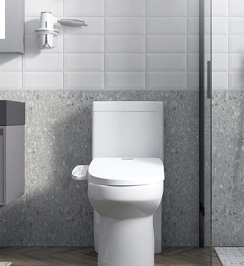 Intelligent Auto-sterilizing Heated Toilet Seat with Washing & Drying Functions