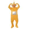 Teletubbies Erwachsenen-Onesie mit Kopfbedeckung Niedlicher Plüsch-Jumpsuit Party Cosplay-Outfit