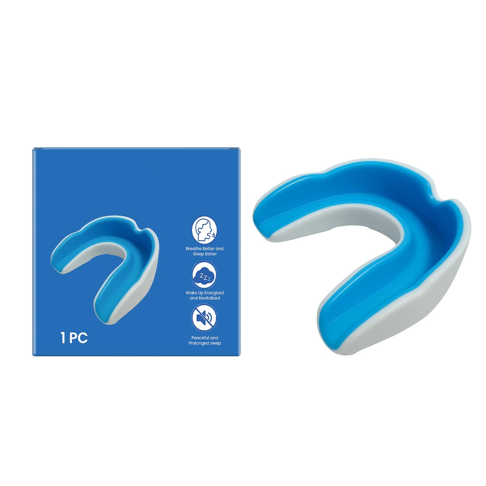 

Термоформованное устройство против храпа EVA можно носить во рту ночью для улучшения сна, здоровья зубов и борьбы с храпом. Его можно формировать и предотвращать скольжение. One Size