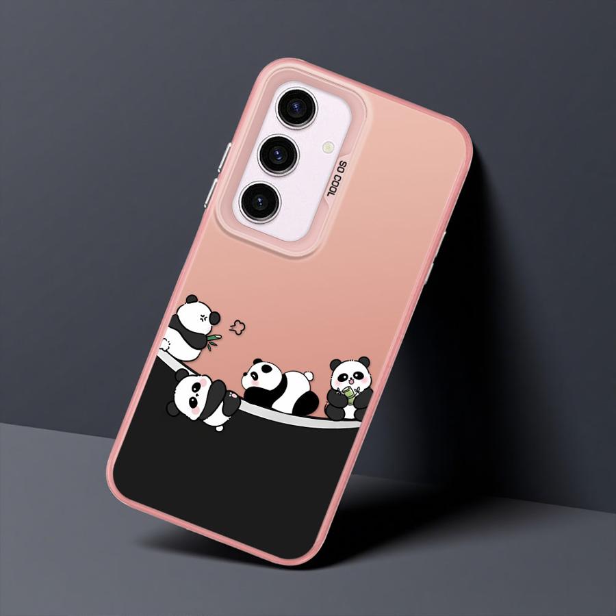 Case for Samsung Galaxy A54 A52 A72 A51 A56 A55 A35 A73 A71 A26 A36 A53 Soft Cover Cute Cartoon Panda