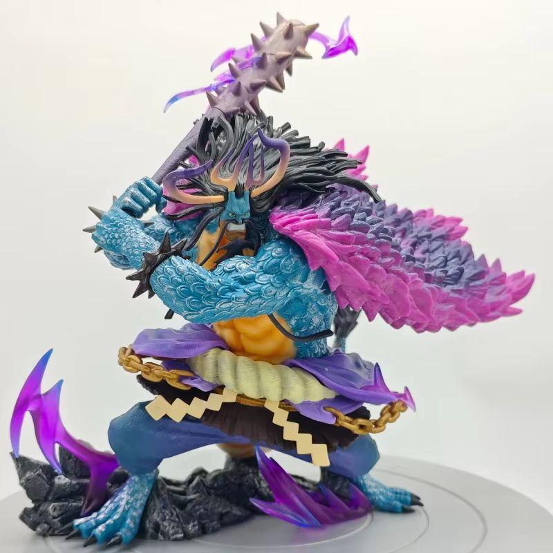 Comic  Anime Kaidou Figure Charlotte Linlin Action Figures Pvc Large Item Model Collection Statue Toys Decoration Gifts