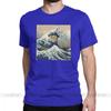 Fashion Cookie Monster T Shirt Harajuku Funny Japanese Cookie Clothes Great Wave Off Kanagawa T Shirt