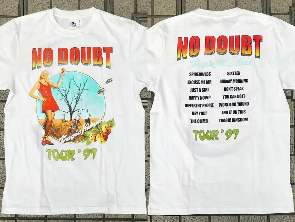 No Doubt Tragic Kingdom Tour  97 T-Shirt, No Doubt Tour 1997 T-Shirt XXXL