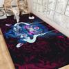 Japanese Oni Hannya Samurai Long Rugs Kids Room Bedroom Decoration Balcony Anti-Slip Doormat Living Room Alfombra