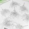 6Pcs Artificial Plant Golden Silvery Branch For Office Desk Bonsai Christmas Tree Wreaths Accessory Home Wedding Arch Decoration