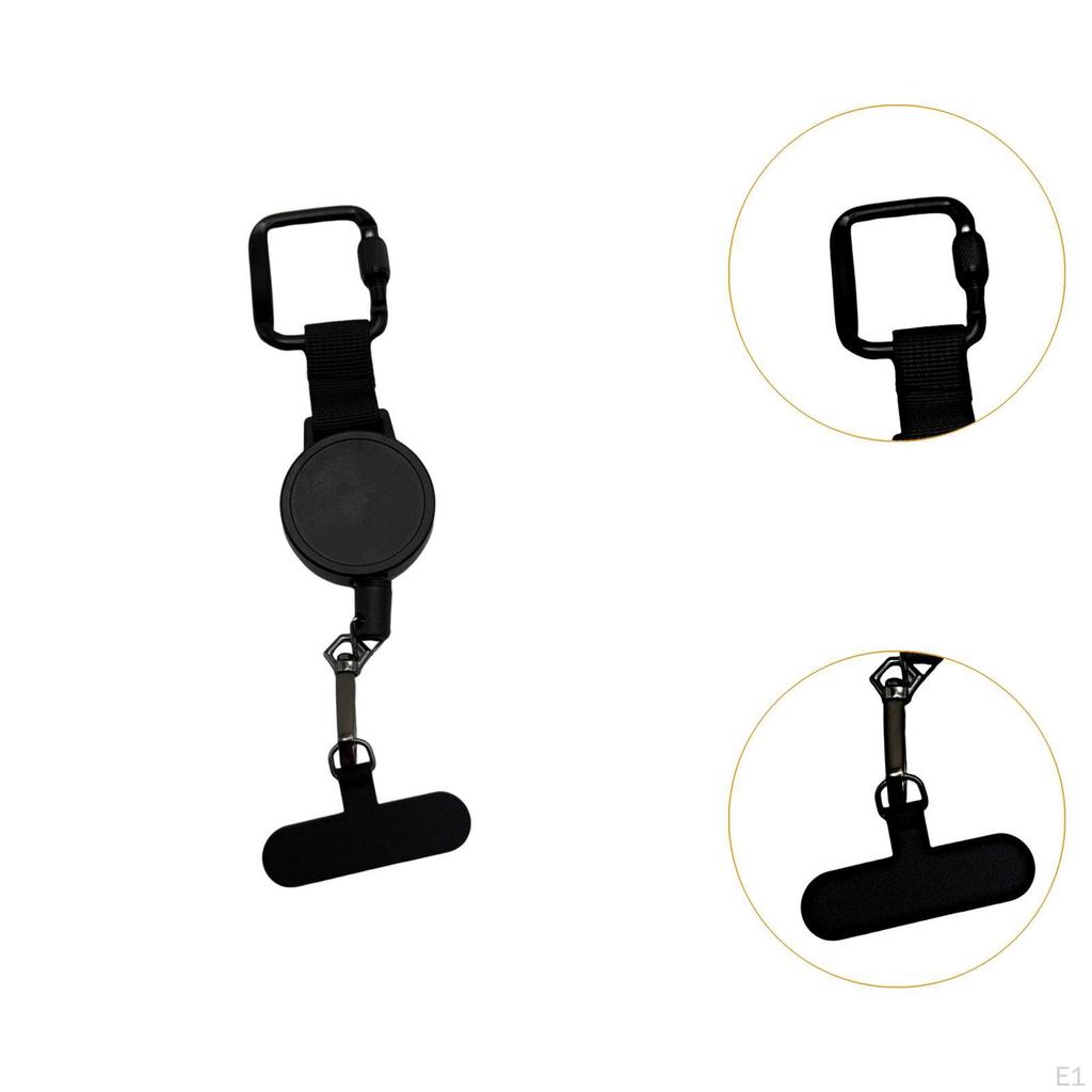 Retractable Phone Tether Keychain Accessories Anti Loss Holder Smartphone Case Anchor for
